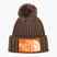 Pánska zimná čiapka The North Face Heritage Ski Tuke smokey brown/orange