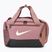 Športová taška Nike Brasilia 9.5 Duffle 25 l smokey mauve/black/light orewood brown