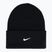 Zimná čiapka Nike Peak Swoosh Beanie black/white