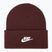 Detská zimná čiapka Nike Peak burgundy crush/white