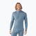 Pánska termo mikina Smartwool Classic Thermal Merino Base Layer 1/4 Zip Boxed pewter blue h