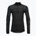 Pánska termo mikina Smartwool Intraknit Thermal Merino Base Layer 1/4 Zip black/white