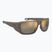 Pánske slnečné okuliare Under Armour Attack MD S3 brwn metlzed/gold mirror oleophobic