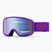 Lyžiarske okuliare Smith Tribute S1 fresh purple/blue sensor mirror antifog