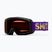 Detské lyžiarske okuliare Smith Rascal Jr S2 black donuts/rc36 rose copper antifog