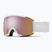 Lyžiarske okuliare Smith Squad S2 white vapor/chromapop everyday rose gold mirror