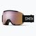 Lyžiarske okuliare Smith Squad S2 black/chromapop everyday rose gold mirror