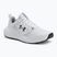 Men's training shoes Under Armour Commit 4 white/mod gray/forest green