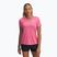 Damska treningowa koszulka Under Armour Tech V-Twist super różowa/biała