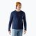 Pánske turistické tričko s dlhým rukávom Smartwool Perfect Crew deep navy