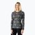 Dámske termo tričko longsleeve Smartwool Merino 250 Baselayer Crew Boxed black deco floral