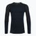 Pánska termoakčná mikina Smartwool Intraknit Thermal Merino Baselayer Colorblock Crew deep navy/charcoal