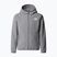 Detská fleecová mikina The North Face Teen Glacier Full Zip Hoodie mid grey heather
