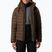 Dámska páperová bunda The North Face Down Hooded smokey brown
