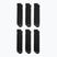 Ponožky  Jordan Everyday Cushioned Crew 6 pairs black/white