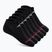 Ponožky New Balance Everyday No Show 6 pairs black/white