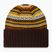 Dámska zimná čiapka New Era Rail Isle Cuff Knit Beanie tmavohnedá