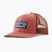 Šiltovka Patagonia P-6 Logo Trucker potters red