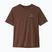 Pánske tričko Patagonia Cap Cool Daily Great Waves berm brown - light berm brown x-dye