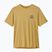 Pánske tričko Patagonia Cap Cool Daily Great Waves limestone yellow - light limestone yellow x-dye