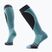 Dámske lyžiarske ponožky Ski Targeted Cushion OTC dusty teal