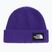 Zimná čiapka The North Face Salty Lined peak purple