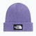Zimná čiapka The North Face Logo Box Cuffed grounded plum
