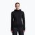 Dámska trekingová mikina Icebreaker Merino 200 Realfleece Descender Half Zip Hoodie black
