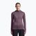 Dámska trekingová mikina Icebreaker Merino 200 Realfleece Descender Half Zip Hoodie grey plum