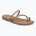 Dámske šľapky Crocs Miami Toe Loop Sandal milk chocolate