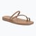 Dámske šľapky Crocs Miami Toe Loop Sandal milk chocolate