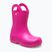 Detské gumáky Crocs Handle It Rain Boot Kids pink crush