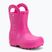 Detské gumáky Crocs Handle It Rain Boot Kids Toddler pink crush