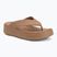 Dámske žabky Crocs Gateway Platform milk chocolate