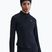 Dámske bežecké tričko s dlhým rukávom Nike Tempo Swoosh Run Dri-Fit 1/4-Zip black/white