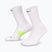 Ponožky Nike Running Midweight Crew white/volt/black