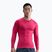 Pánske tréningové tričko longsleeve Nike Pro Dri-Fit Tight Fitness rush pink/black