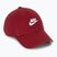 Šiltovka Nike Club Unstructured Futura Wash team crimson/white