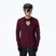 Pánsky cyklistický dres longsleeve Fox Racing Ranger Fox Head LS dark maroon
