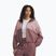 Dámska bunda Under Armour Rival Woven Hoody maroon mist tourmaline pink/maroon mist