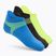 Pánske ponožky Under Armour Dry Run Lite No Show 3 páry modrá atlantická/čierna/reflexná
