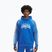Pánska mikina Under Armour Rival Fleece Colorblock Hoodie modrá atlantis/biela