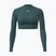 Dámsky tréningový longsleeve Under Armour HeatGear Crop Mock Rack Green/Hyper Green
