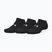 Pánske ponožky Under Armour Performance Cotton NS 3 pairs ultimate black/ultimate black/white