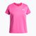 Detské tréningové tričko Under Armour Tech SSC SS pink frenzy/white