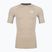 Pánske tréningové tričko Under Armour HG Armour Comp timberwolf taupe/white