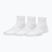 Dámske ponožky Under Armour Vanish 3 Pack white/white/halo gray