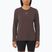 Dámske tričko longsleeve Salomon Shakeout Core coffe bean