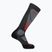 Lyžiarske ponožky Salomon S/Pro Anthracite/Medium Grey/Fiery Red
