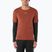 Pánske bežecké tričko Salomon Sense Aero GFX Tee SS burnt umber/coffee bean